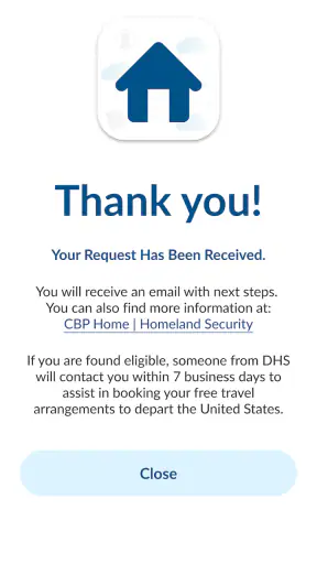 CBP Home screenshot
