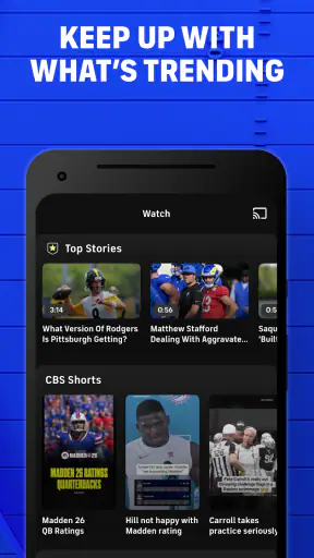 CBS Sports App: Scores & News screenshot
