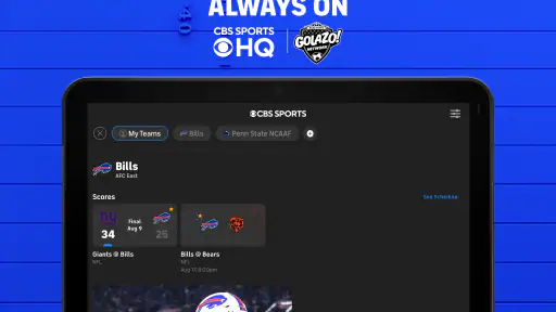 CBS Sports App: Scores & News screenshot