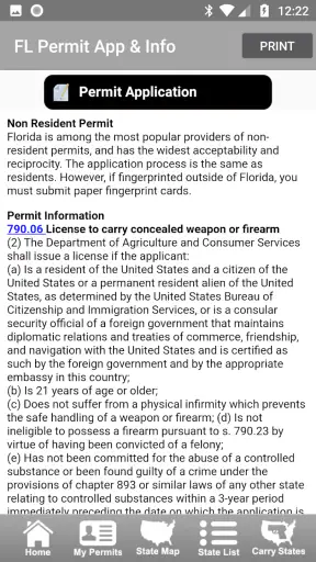 CCW – Concealed Carry 50 State screenshot