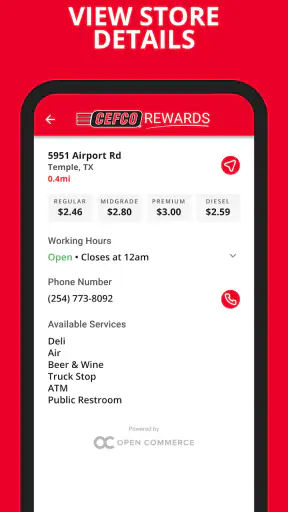 CEFCO Rewards screenshot