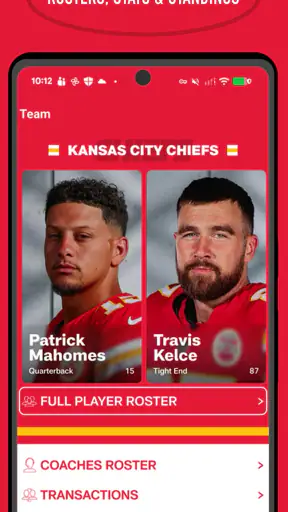 Chiefs Mobile screenshot