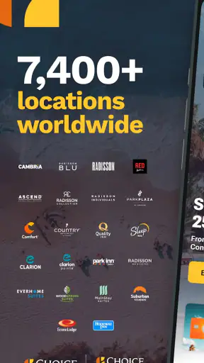 Choice Hotels screenshot
