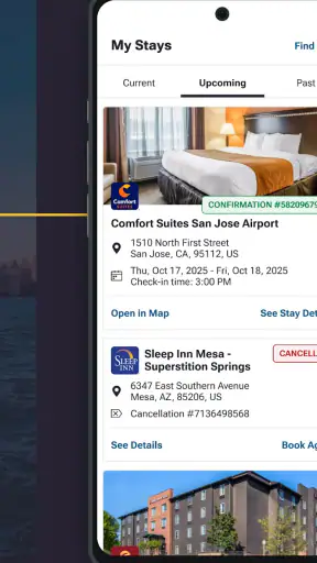 Choice Hotels screenshot