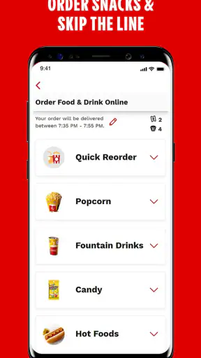 Cinemark Theatres screenshot