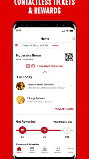 Cinemark Theatres screenshot