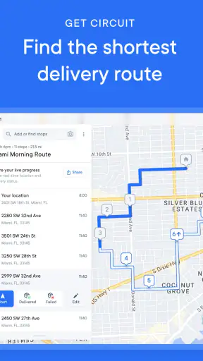 Circuit Route Planner screenshot