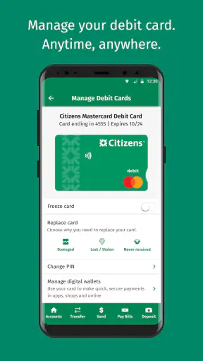 Citizens Bank Mobile Banking screenshot