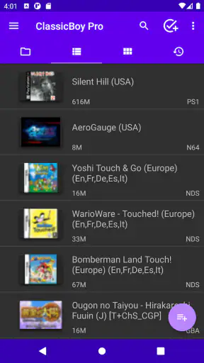 ClassicBoy Pro - Game Emulator screenshot