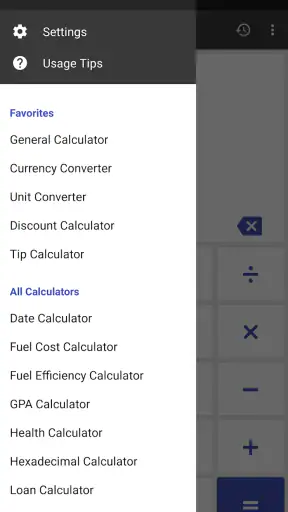 ClevCalc - Calculator screenshot