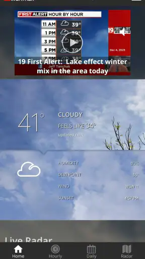 Cleveland19 FirstAlert Weather screenshot