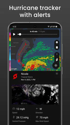 Clime: NOAA Weather Radar Live screenshot