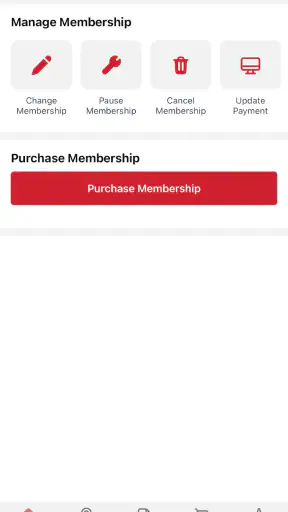 Club Car Wash Mobile App screenshot