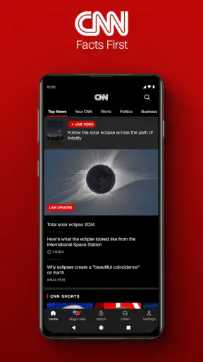 CNN: Live & Breaking News screenshot
