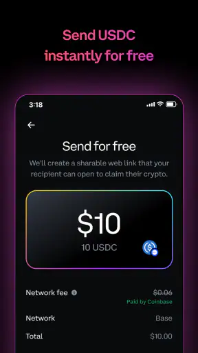 Coinbase Wallet: NFTs & Crypto screenshot