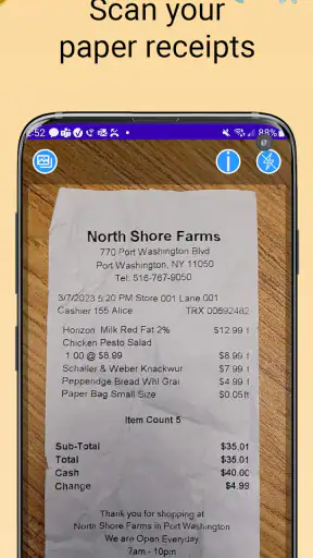 CoinOut Receipts & Rewards App screenshot