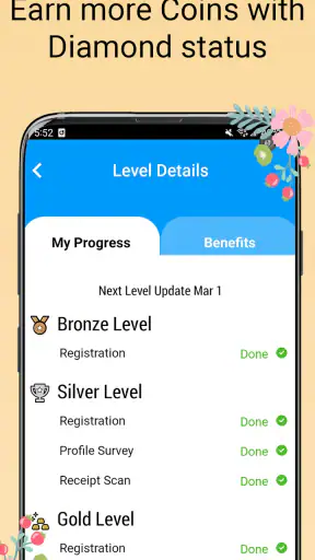 CoinOut Receipts & Rewards App screenshot