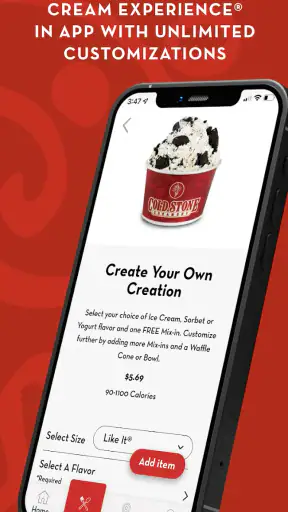 Cold Stone® screenshot