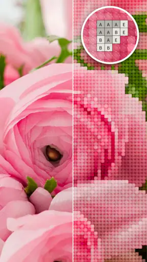 Color by Letter: Sewing game screenshot