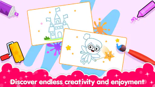 Coloring and Drawing For Girls screenshot