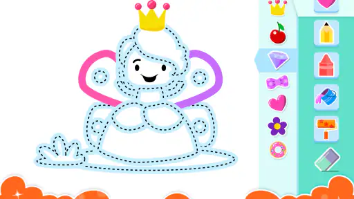 Coloring and Drawing For Girls screenshot