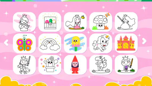 Coloring and Drawing For Girls screenshot