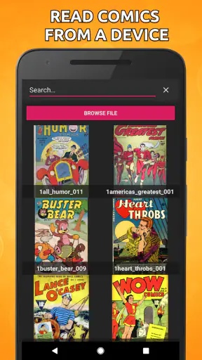 Comic Book Reader (cbz/cbr) screenshot