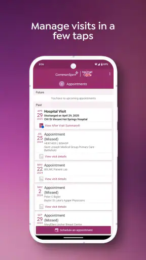 CommonSpirit - AR/GA/KY/TN/TX screenshot