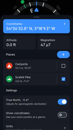 Compass screenshot