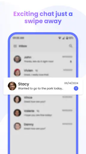 Connect SMS Home Screen screenshot