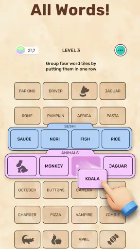 Connect Word: Association Game screenshot