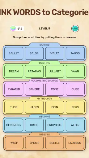 Connect Word: Association Game screenshot