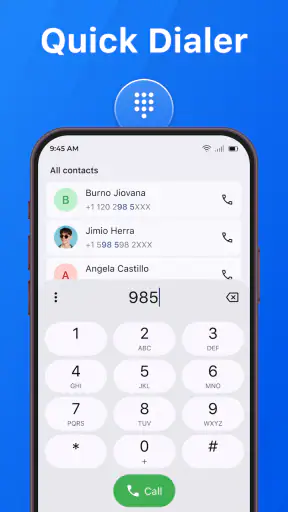 Contacts: Call Log & Dialer screenshot