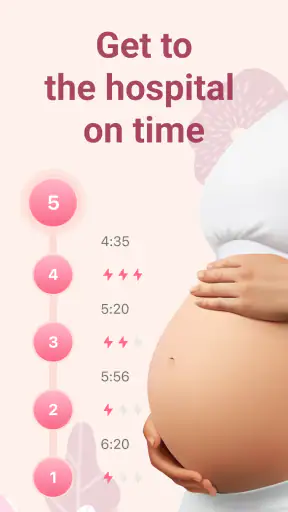 Contraction Timer & Counter screenshot