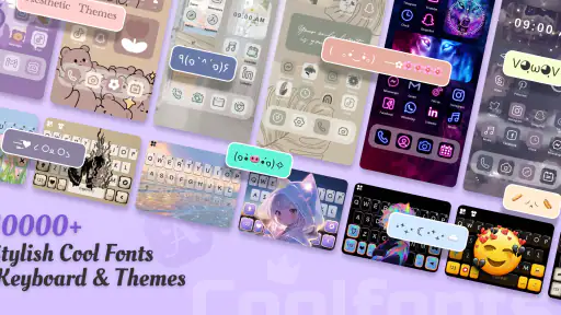 Cool Fonts Keyboard & Themes screenshot