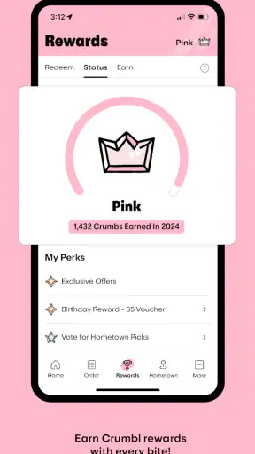 Crumbl screenshot