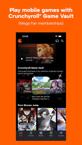 Crunchyroll screenshot