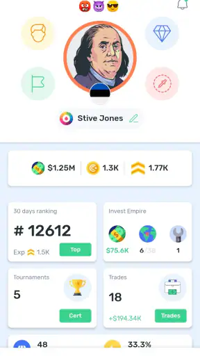 Cryptomania —Trading Simulator screenshot