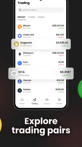 CryptoRush: Crypto Simulator screenshot