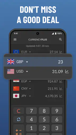 Currency Converter Plus screenshot