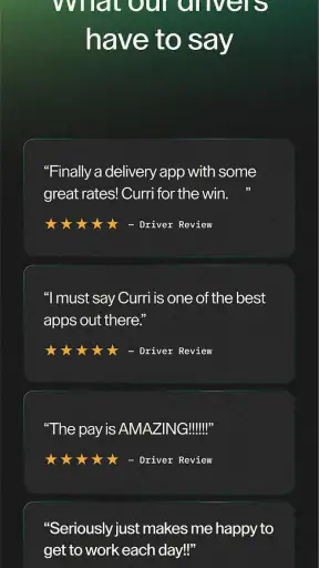 Curri Driver screenshot
