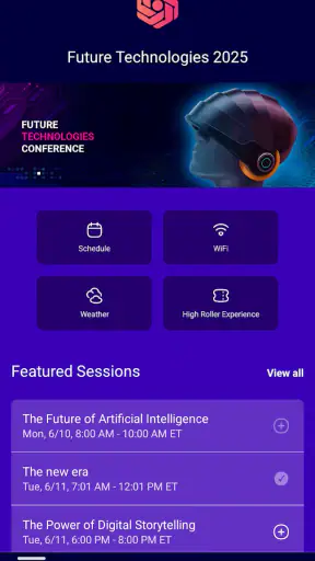 Cvent Events screenshot