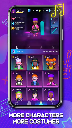 Cyber Surfer : Rhythm Odyssey screenshot