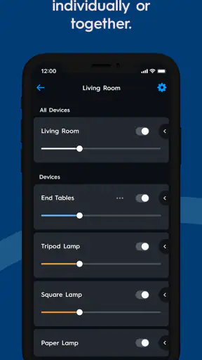 Cync (the new name of C by GE) screenshot