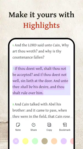 Daily Bible KJV screenshot