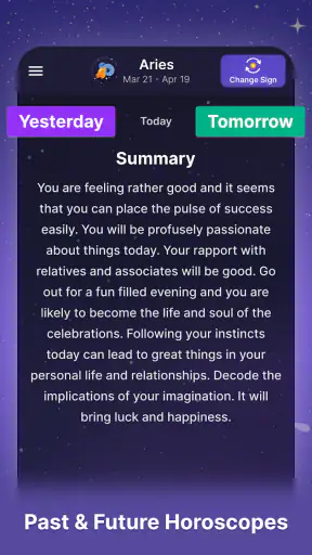 Daily Horoscope Launcher screenshot