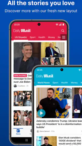 Daily Mail: Breaking News screenshot