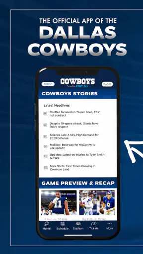 Dallas Cowboys screenshot