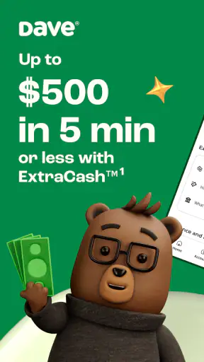 Dave - Fast Cash & Banking screenshot