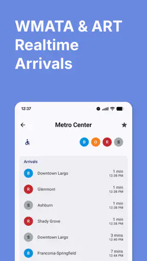 DC Metro & Bus: WMATA Realtime screenshot